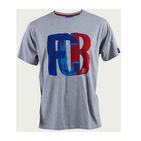 Barca póló szürke